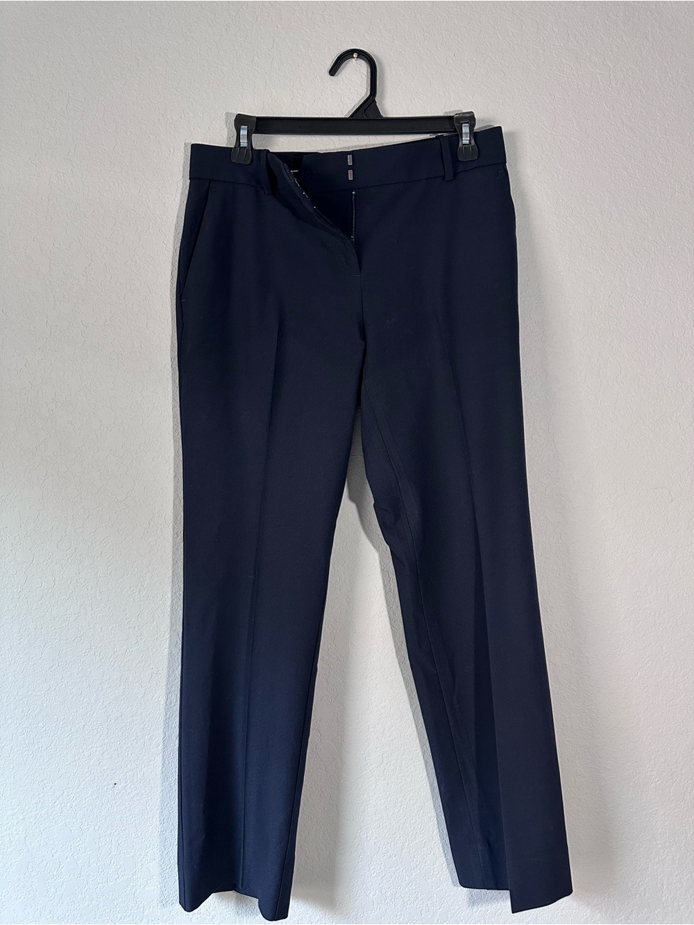 Ann Taylor Navy Straight-Leg Women's Dress Pants